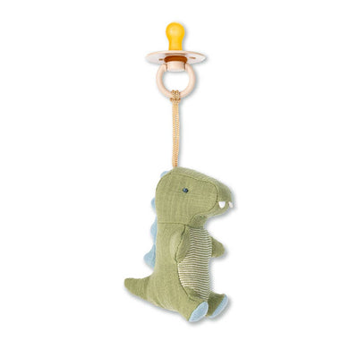 Natural Rubber Pacifier & Plush – Bear