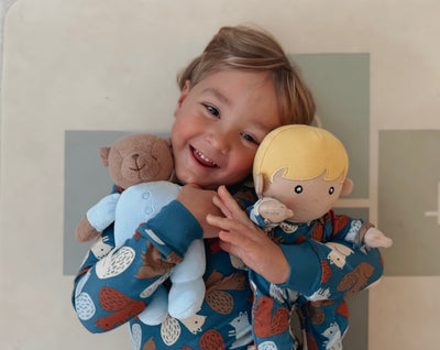 Apple Park Doll Pajamas - Squirrel Scurry
