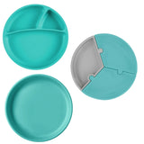 Silicone Suction Plate Collection – Puzzle, Portions & Basics (Food-Grade BLW Plates)