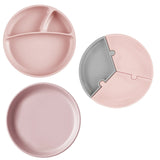 Silicone Suction Plate Collection – Puzzle, Portions & Basics (Food-Grade BLW Plates)