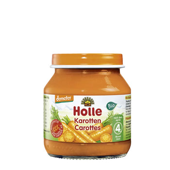 Holle Carrots Puree 125 g (144101) (EXP:10/01/27)