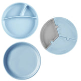 Silicone Suction Plate Collection – Puzzle, Portions & Basics (Food-Grade BLW Plates)