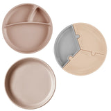 Silicone Suction Plate Collection – Puzzle, Portions & Basics (Food-Grade BLW Plates)