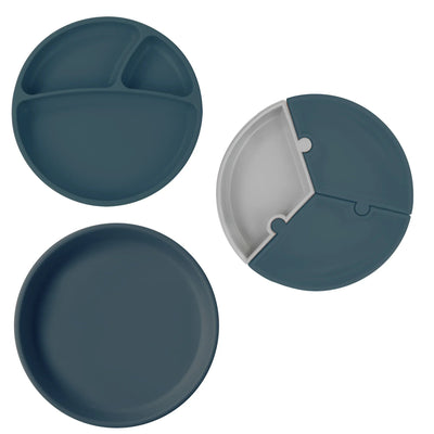 Silicone Suction Plate Collection – Puzzle, Portions & Basics (Food-Grade BLW Plates)