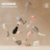 Spoon and Fork Set Black