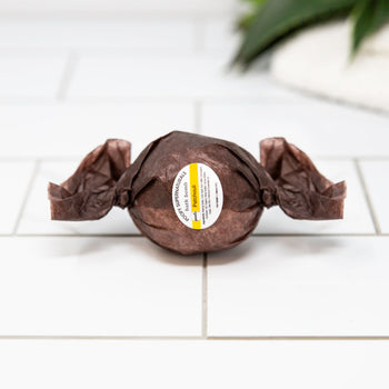 Poofy Organics Patchouli Bath Bomb – Grounding Botanical Soak