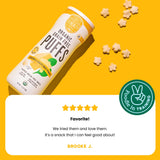 Cheddar & Cauliflower Spinach Organic Grain Free Puffs 6+Month