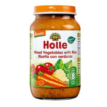 Holle Mixed Vegetables with Rice Puree 220 g (167904)