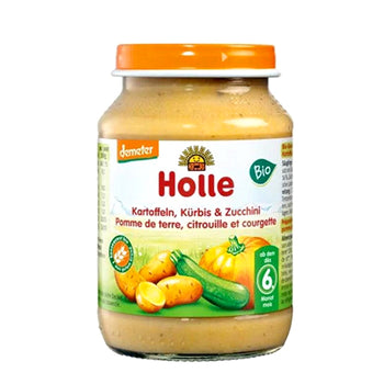 Holle Potato, Pumpkin & Zucchini Puree 190g (169504) (EXP:7/01/26)