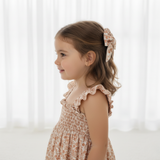 Makemake Organics Organic Hair Bow Clip - Sienna