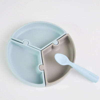 Silicone Suction Plate Collection – Puzzle, Portions & Basics (Food-Grade BLW Plates)