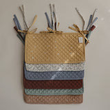 Mushie Storage Pocket – Nursery Organizer with Ribbon Ties