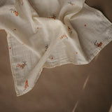 Mushie Organic Cotton Muslin Cloths 3-Pack