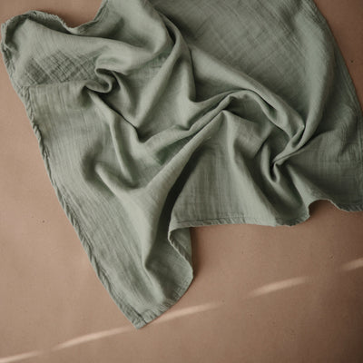 Mushie Organic Cotton Muslin Cloths 3-Pack