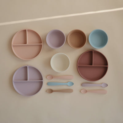 Mushie Silicone Suction Bowl – Food-Grade Baby Bowl