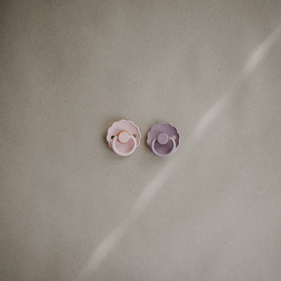 FRIGG Daisy Rubber Pacifier – Natural Latex Baby Pacifier