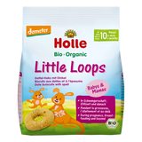 Holle Organic Little Loops Date Buiscuits with Spelt 80 g (EXP:1/28/26)