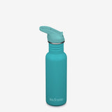 18 oz Classic Water Bottle with Flip Seal Sport Cap and Straw