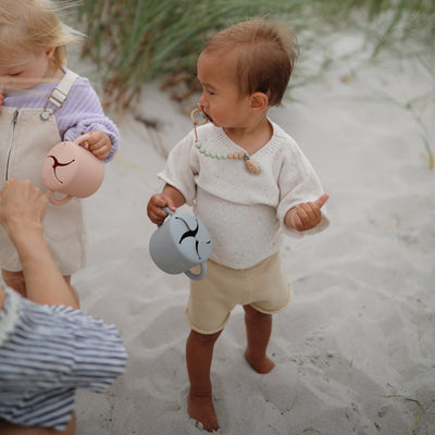 Mushie Eva Silicone Pacifier Clip