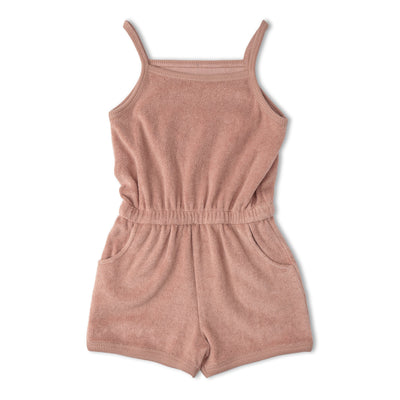 Makemake Organics Organic Tank Romper - Clay