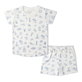 Makemake Organics Organic Tee & Shorts Set - Coastal