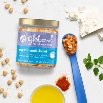Globowl Baby Food Variety Pack – 4 Global Meals Starter Sampler