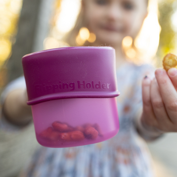Flipping Holder Snack Cup – Spill-Proof, Easy to Clean