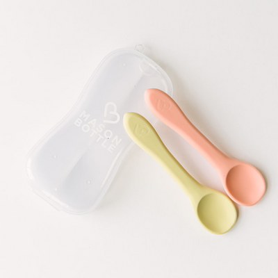 Mason Bottle Silicone Spoon Set