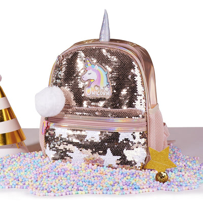 SUNVENO Unicorn Sequin Backpack