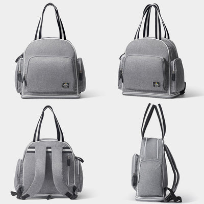 SUNVENO Large Capacity Expanding Diaper Bag