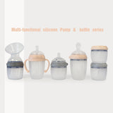 Haakaa Generation 3 Premium Pack 5-in-1 Silicone Breast Pump & Feeding System