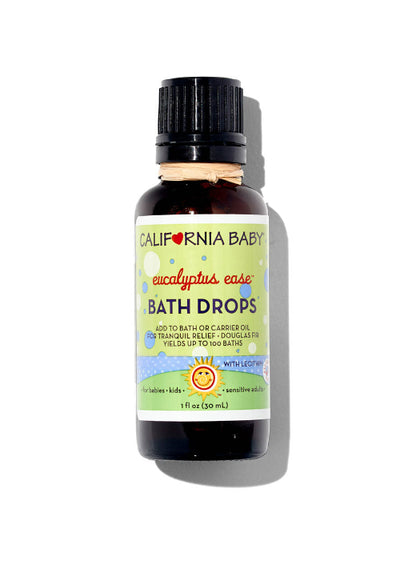 California Baby Eucalyptus Essential Oil – Pure Aromatherapy Oil for Bath, Diffuser & Relaxation