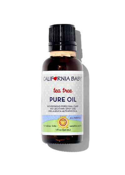 California Baby Tea Tree Essential Oil – Pure Organic Aromatherapy Oil for Skin & Wellness