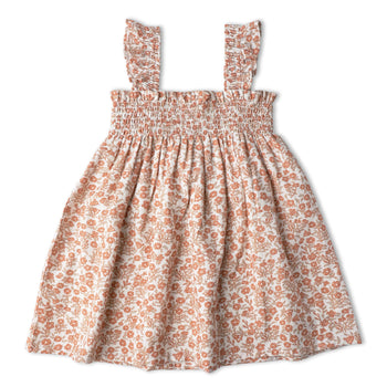 Makemake Organics Organic Smocked Sundress - Sienna