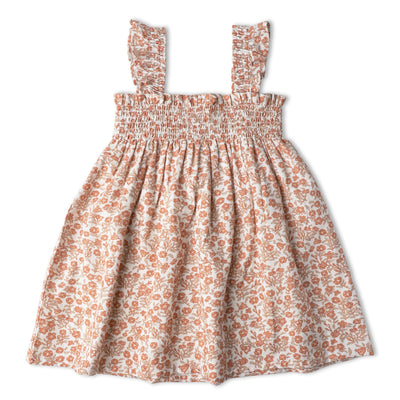 Makemake Organics Organic Smocked Sundress - Sienna