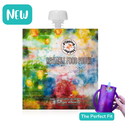 Flipping Holder Reusable Pouches