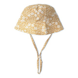 Makemake Organics Organic Bucket Sun Hat - Yellow Blossom
