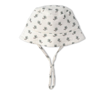 Makemake Organics Organic Bucket Sun Hat - Poppy