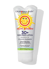 California Baby Super Sensitive Mineral Sunscreen SPF 30+ – Fragrance-Free Sun Protection for Sensitive Skin