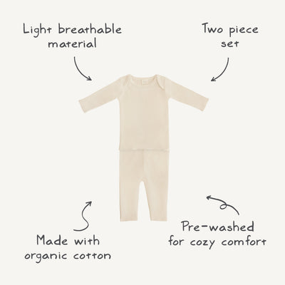 Organic Cotton Baby Pajama Set