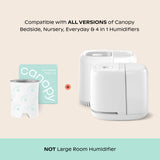 Canopy Humidifier Filter 2.0 Bundle – 8-Pack for Bedside & Nursery Humidifiers