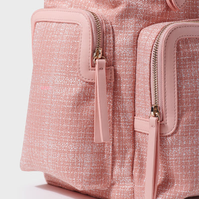 SUNVENO Tweed Diaper Backpack