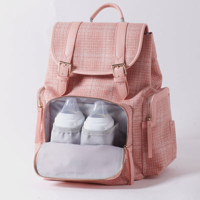 SUNVENO Tweed Diaper Backpack