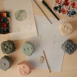 Mushie Silicone Dice Press Toy – Sensory & STEM Learning Toy