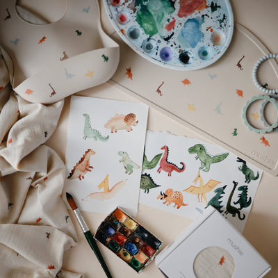 Mushie Silicone Placemat – Food-Grade Baby Placemat