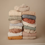 Mushie Mini Muslin Crib Sheet