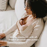 BOOBIE Hands-Free Pumping & Nursing Bralette – Wireless Postpartum Comfort