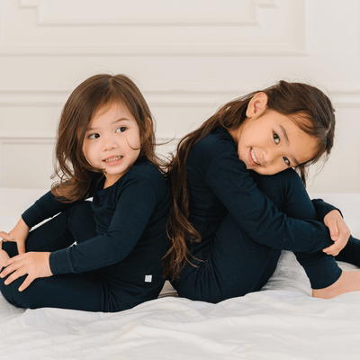 Dreamland Baby Toddler/Kids Bamboo Pajamas – Midnight Black