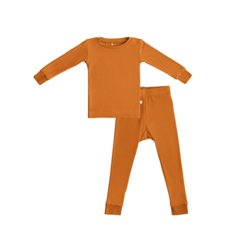 Dreamland Baby Toddler/Kids Bamboo Pajamas – Rust