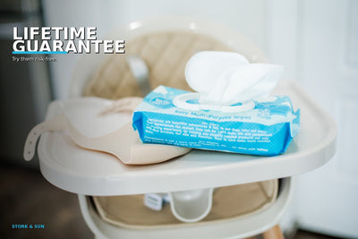 Stork & Sun PFAS-Free Baby Wipes – 6 Pack (360 Wipes)